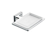 Porta Sapone Flat Singolo/Cromo - Capannoli