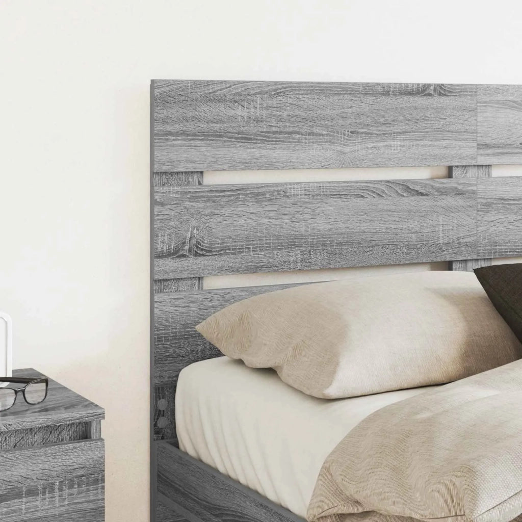 Testiera | Testata Grigio Sonoma Legno multistrato
