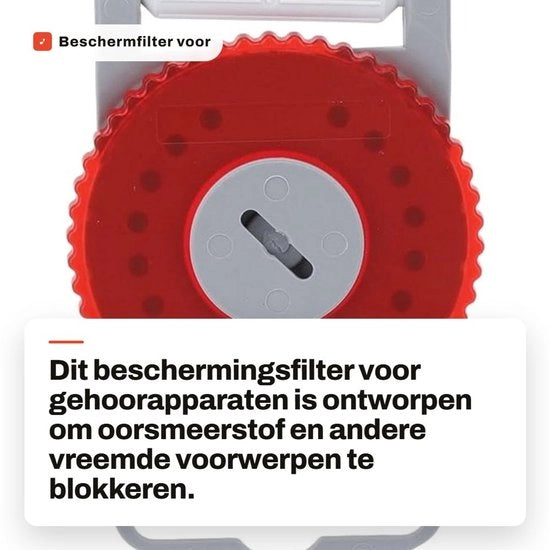 Filtro di protezione per apparecchi acustici - Filtro di sostituzione cerume - Filtro stoffa per apparecchi acustici - Impermeabile - Resistente all'olio - Prevenzione della chiusura del diffusore - Filtro per apparecchi acustici