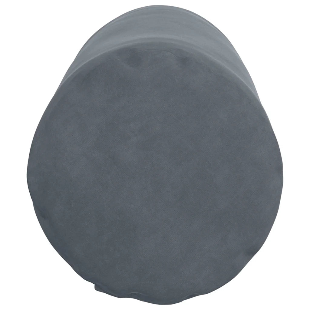 Cuscini a rullo 2 pcs Grigio scuro Ø 25 x 70 cm 42014329