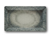 Vassoio Piatto Rettangolare Space in Porcellana 26 x 15 cm Saturnia