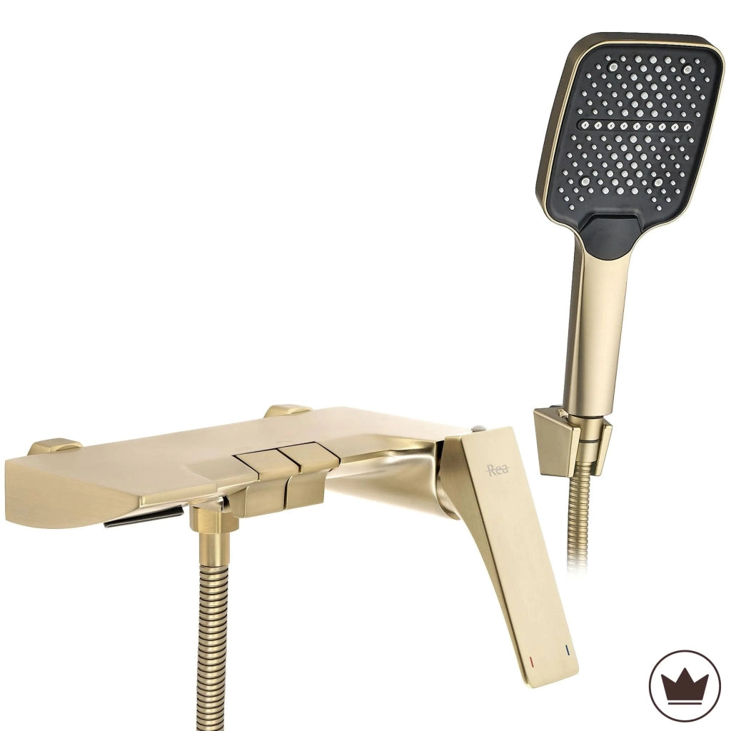 Rubinetto Da Vasca Premium Rea Joe Brush Gold