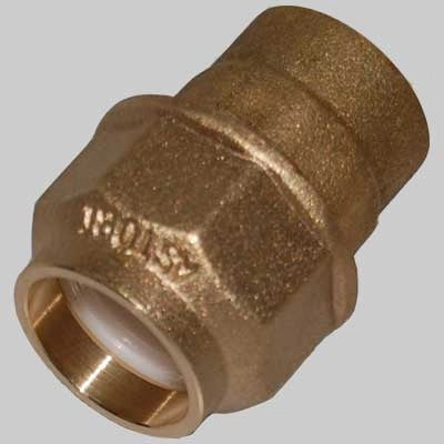 RACCORDO DIRITTO FEMMINA ANELLO RESINA  20 x 1/2     ASTORI