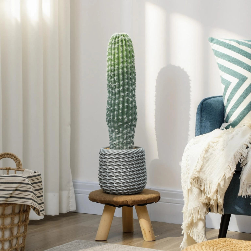 Pianta Artificiale Cactus ¨C Minimal ¨C Verde 66 cm