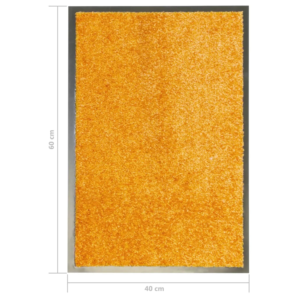 Zerbino | Tappetino Lavabile Arancione 40x60 cm
