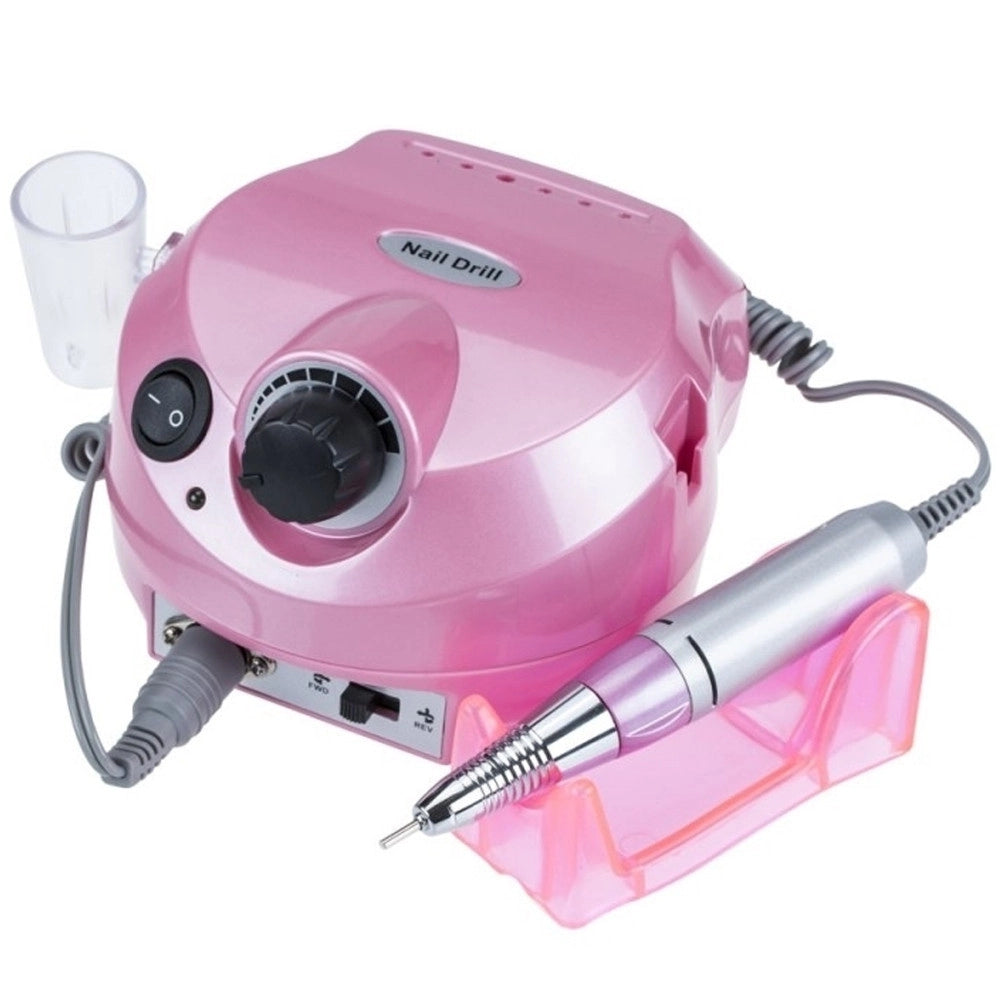Trade Shop - Set Fresa Professionale Dm202 Manicure Pedicure 25000 Giri Pedale Nail Art Gel -