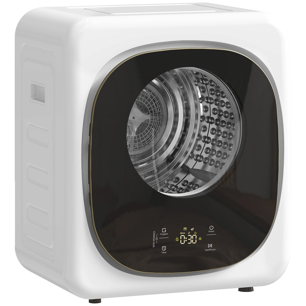 Asciugatrice 4 kg ¨C Xylo ¨C Compatta 5 Programmi Timer Bianco Nero