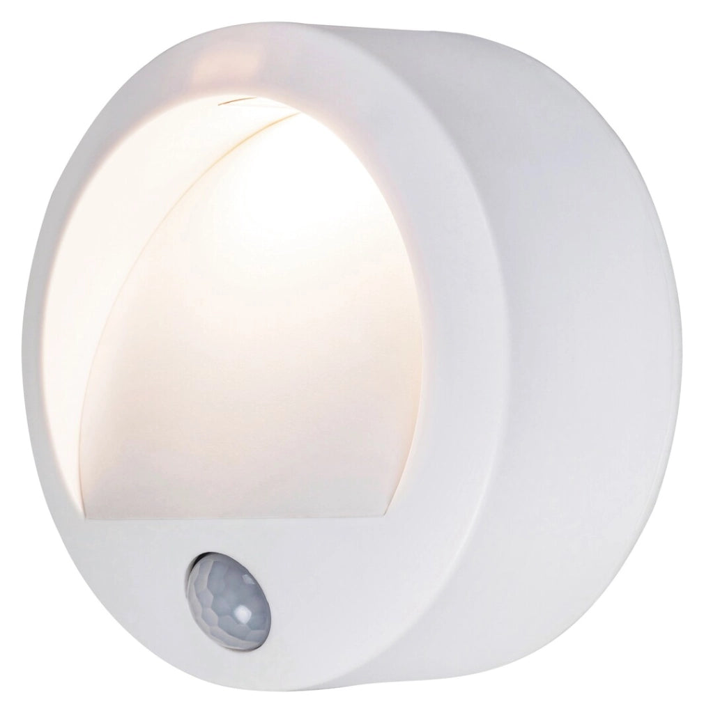 Applique esterna con sensore movimento LED 1,5W bianca