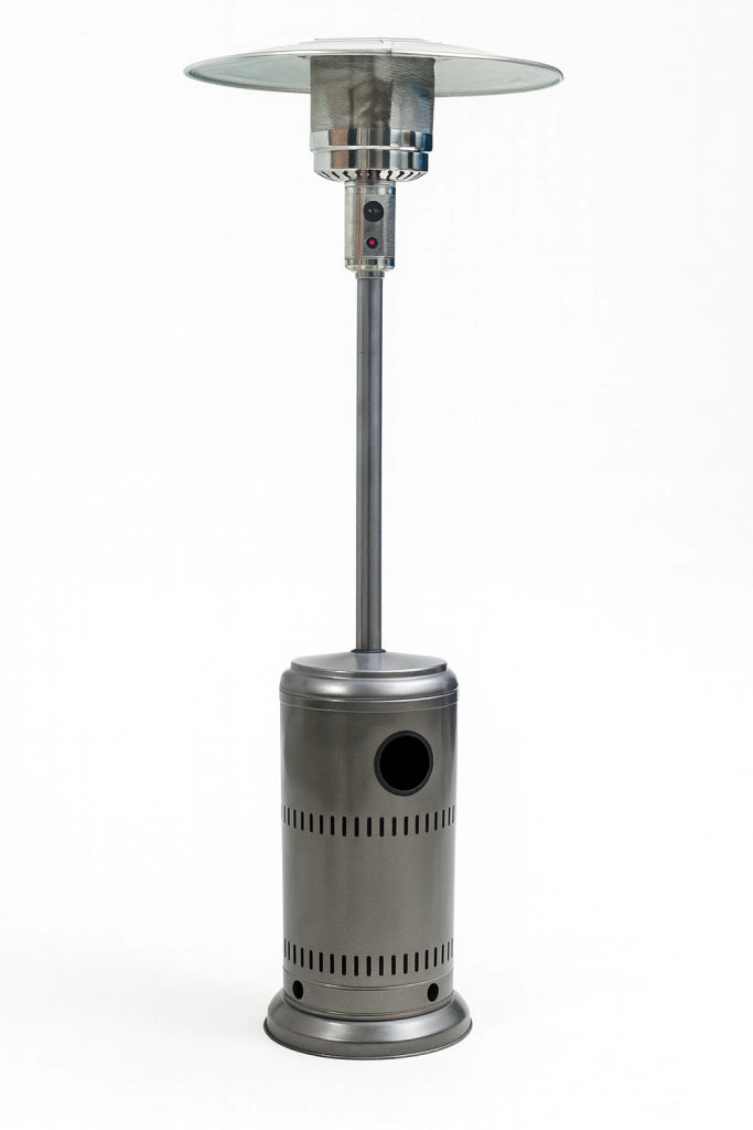 STUFA AEREA PATIO DA ESTERNO A GAS GPL MUSHROOM 13KW BAR TERRAZZI COLORE: GRIGIO