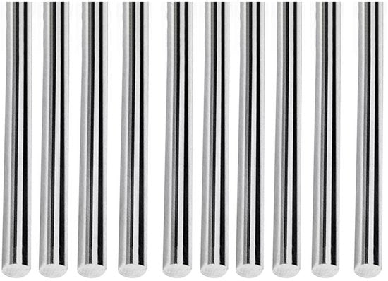 Stecchi in Acciaio Inossidabile 304 - 10 Pezzi - Stantuffa - Durevole - Resistente - Adatto per Costruzioni/Industria - Tavole di Acciaio