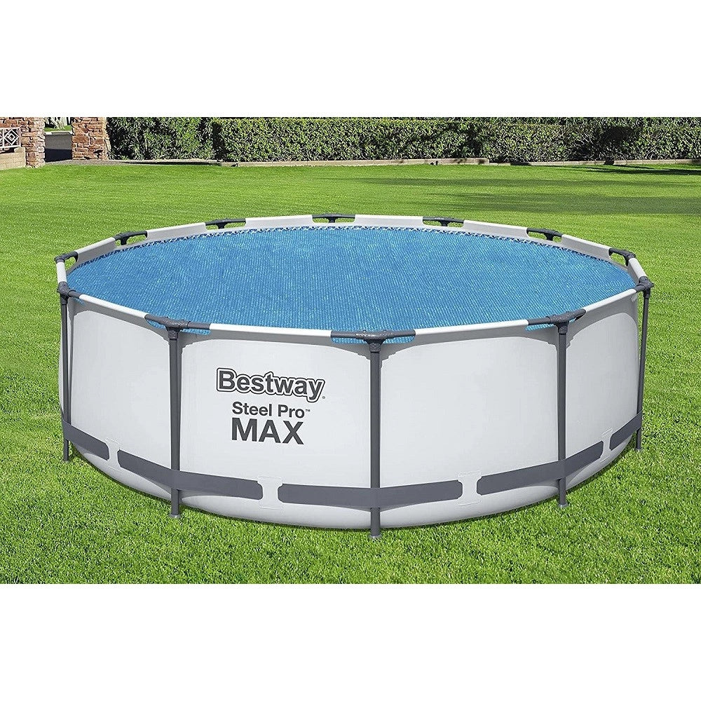 Telo Termico Copertura Per Piscina Fuori Terra Rotonda Da 366 Cm / 396 Cm 58242         