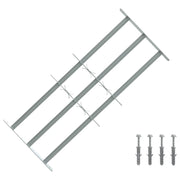 Griglia di Sicurezza per Finestra con 3 Traversine 3 pcs 42031277