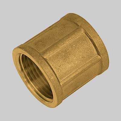MANICOTTO FEMMINA/FEMMINA OTTONE GIALLO  1/4     MADE IN ITALY