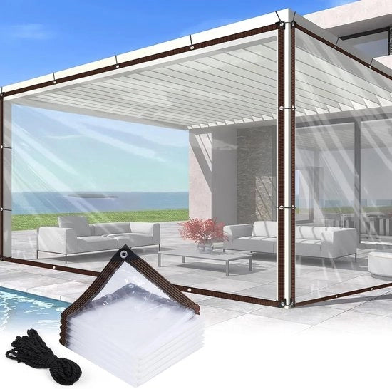 Telaio di copertura - impermeabile - 2 x 3 m - compreso cavo di tiraggio