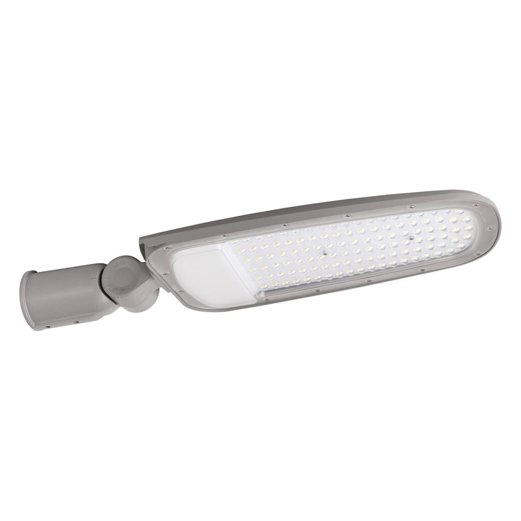 Armatura Stradale LED GES2352 150W 4000K IP65 in Alluminio Grigio - Ottica 130 Gradi - Gealuce