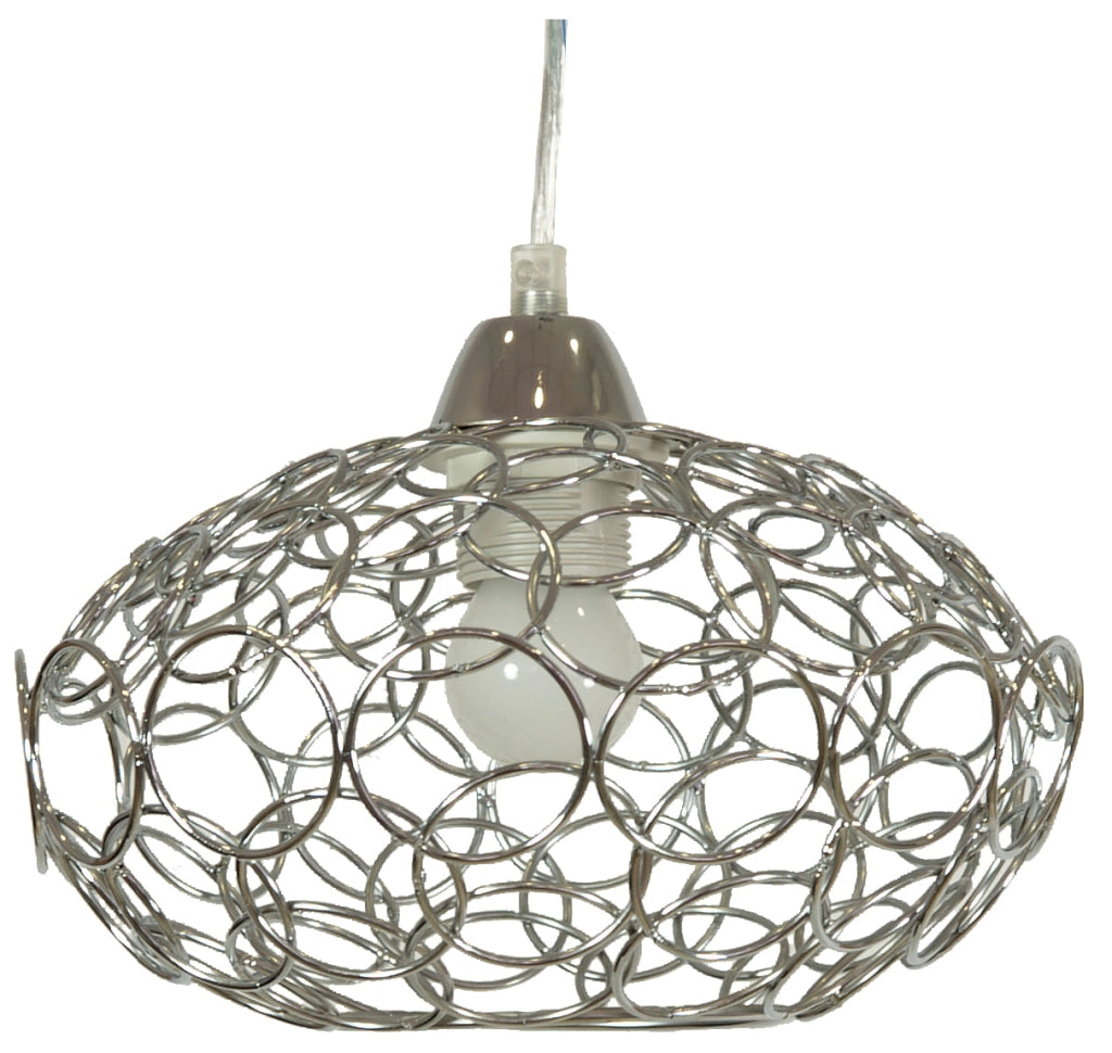 Lampada a sospensione Candellux Pinia cromo Ø25 E27