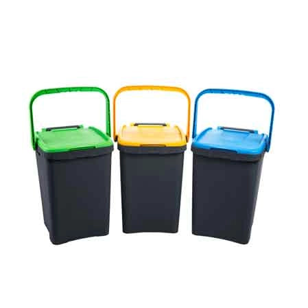 PATTUMIERA ECOPLUS 50 lt - cm 43x41x54,5h