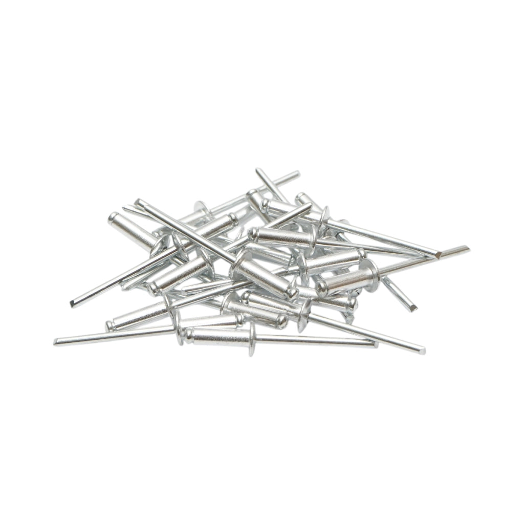 Rivetti in alluminio 4x12 mm, 50 pezzi/set Crownman
