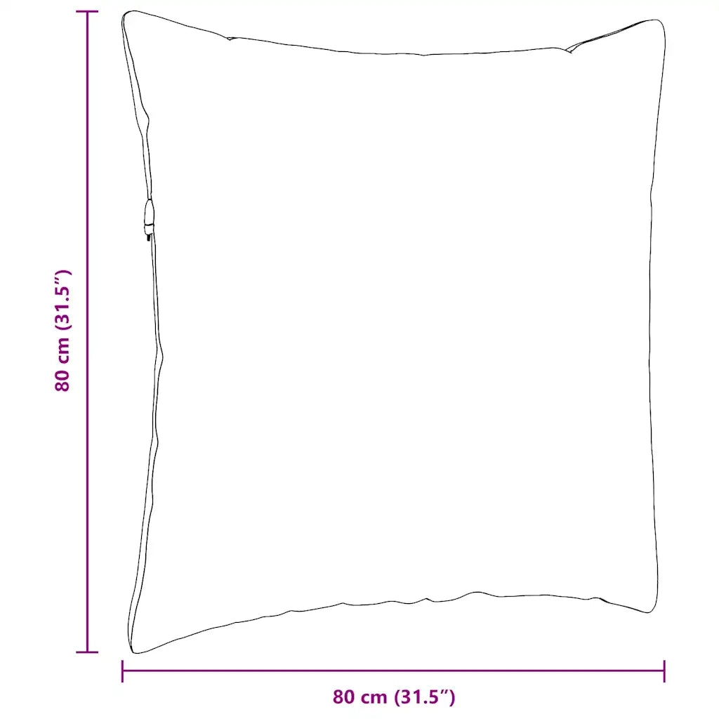 Cuscini da Divano 2 pcs Talpa 80 x 80 cm Tessuto 42014069