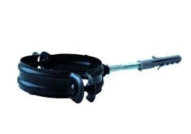 Acciaio nero 12 10 d.80 collare nervato
