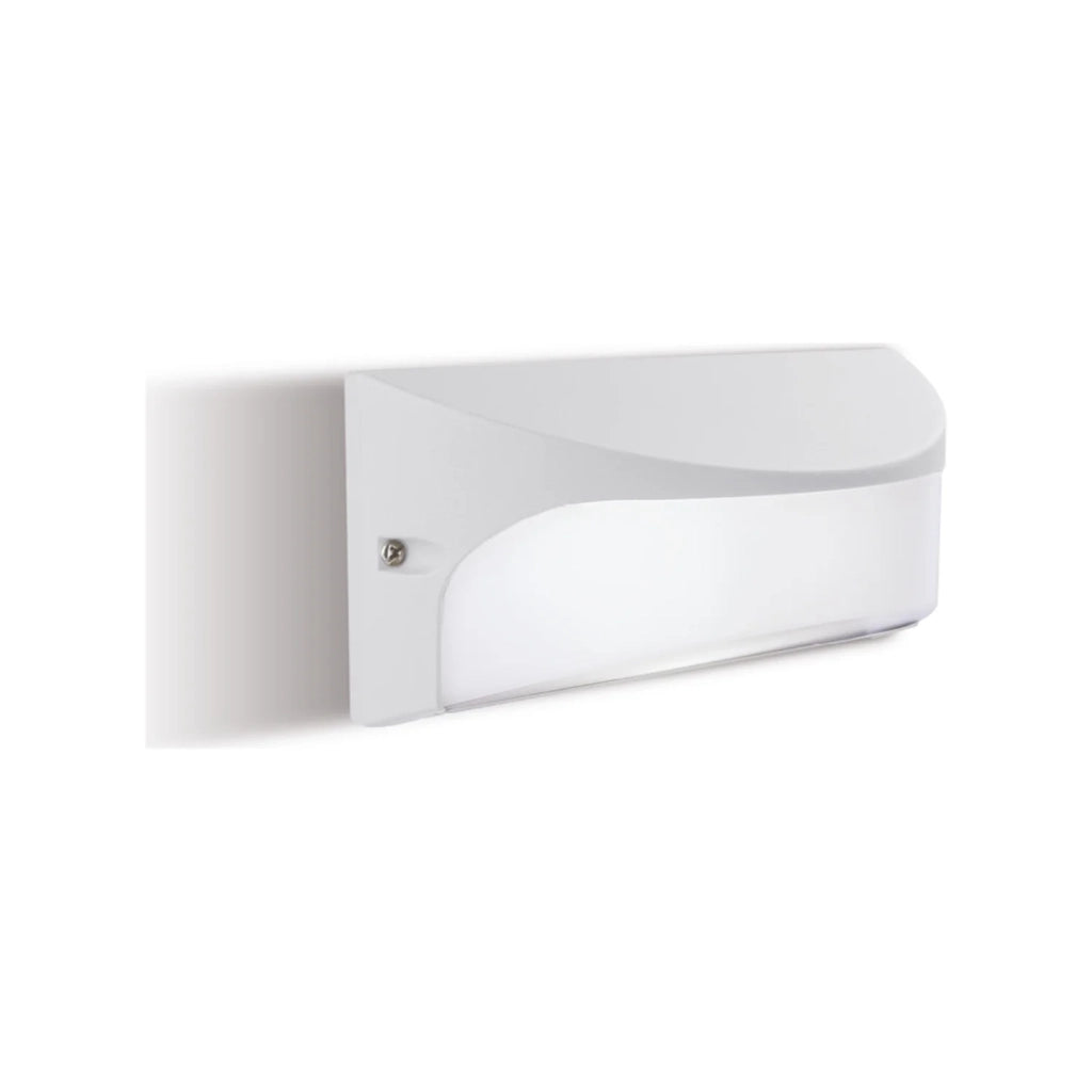 Applique Per Esterno In Alluminio Bianco Led 10 W 700 Lm 3000K Dome