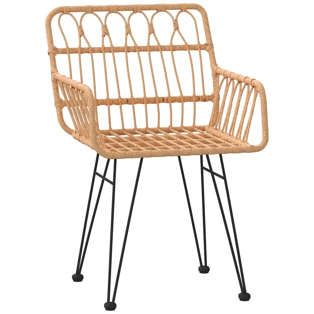 Set da Pranzo da Giardino 9 pz in Polyrattan 3157865
