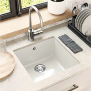 Lavello Bianco 430 x 460 mm 80% Quarzo e 20% Resina 42028423
