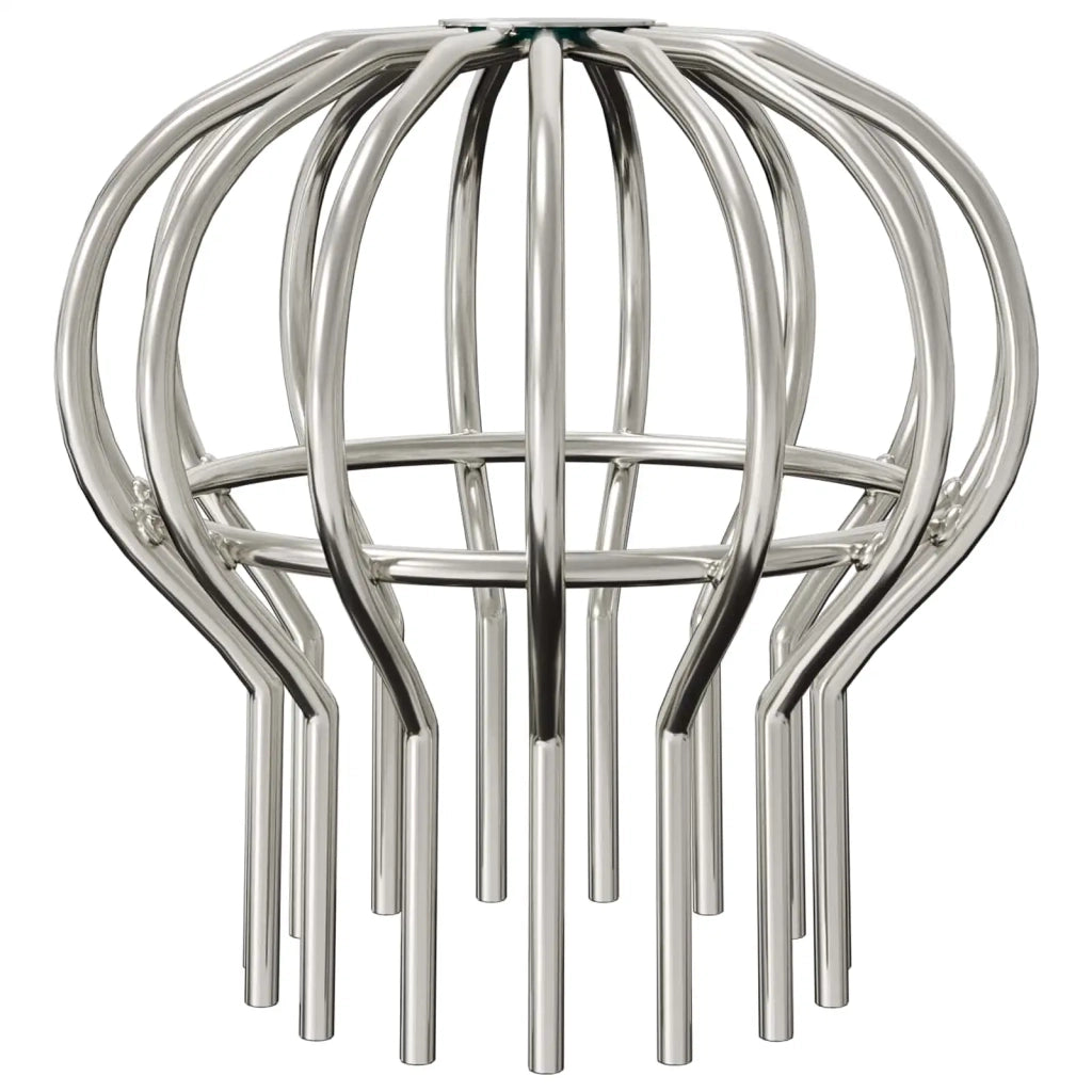 Protezione Foglie per Grondaia 2 pcs Argento 110 mm 42019388