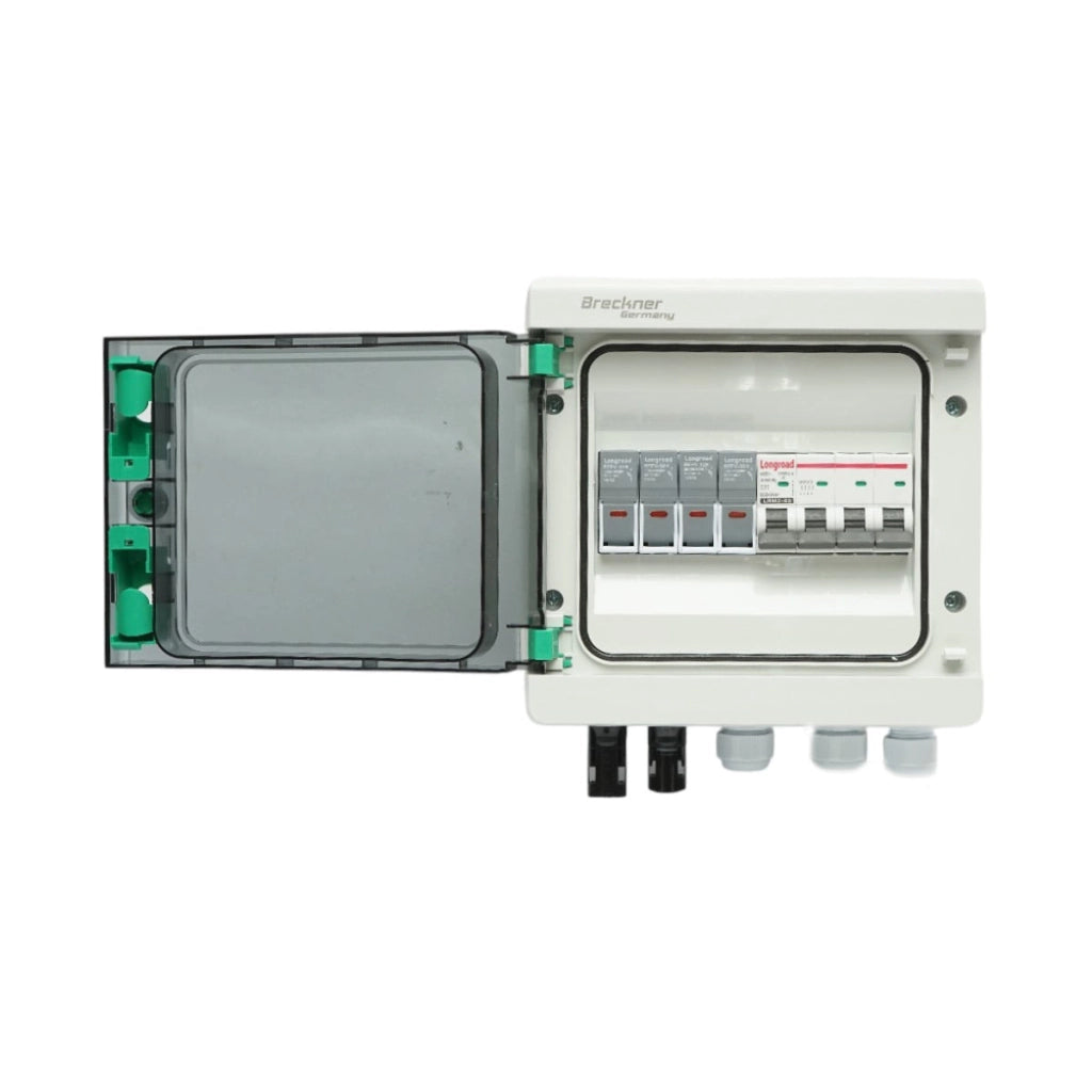 Quadro portafusibili a 8 moduli, dotato di trifase per impianti da 5-10KW Breckner Germany