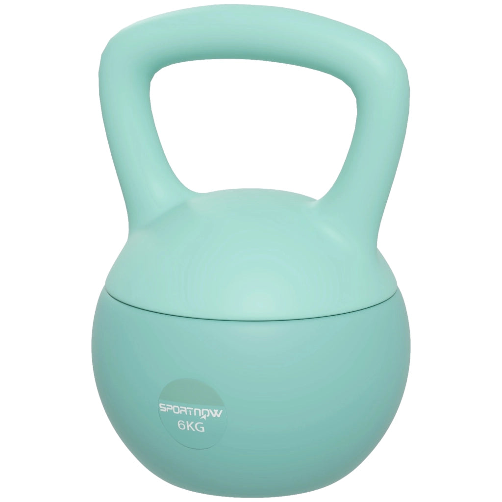 Kettlebell 6 kg Pesa Rusa ¨C Minimal ¨C Verde 19x19x28 cm