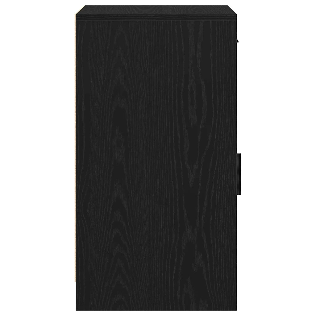 Credenza Rovere Nero 40 x 40.5 x 75 cm Legno multistrato 865065