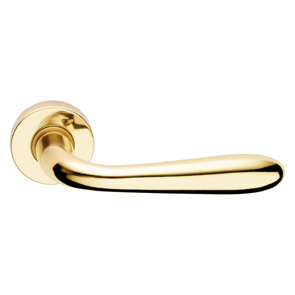1pz maniglia porta blindata rosetta tonda 'goccia' dx - cromo satinato cod:ferx.3043076nlm