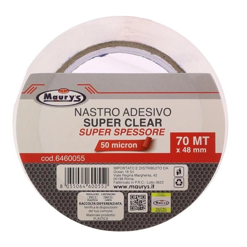 MAURY'S NASTRO SUPERCLEAR 70MTX48MM 50 MICRON