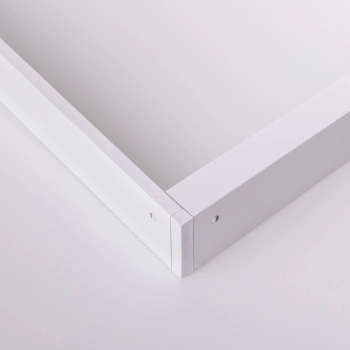 Cornice per pannello LED 60x60 bianca plastica Ecolight