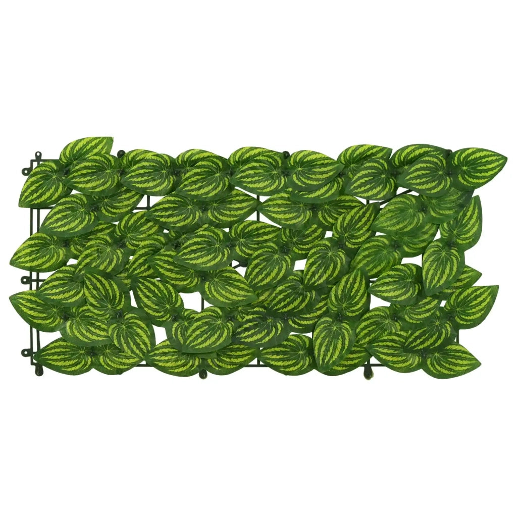 Schermo per balcone con foglie-Pannello per balcone Verde e Giallo 500 x 150 cm 572788