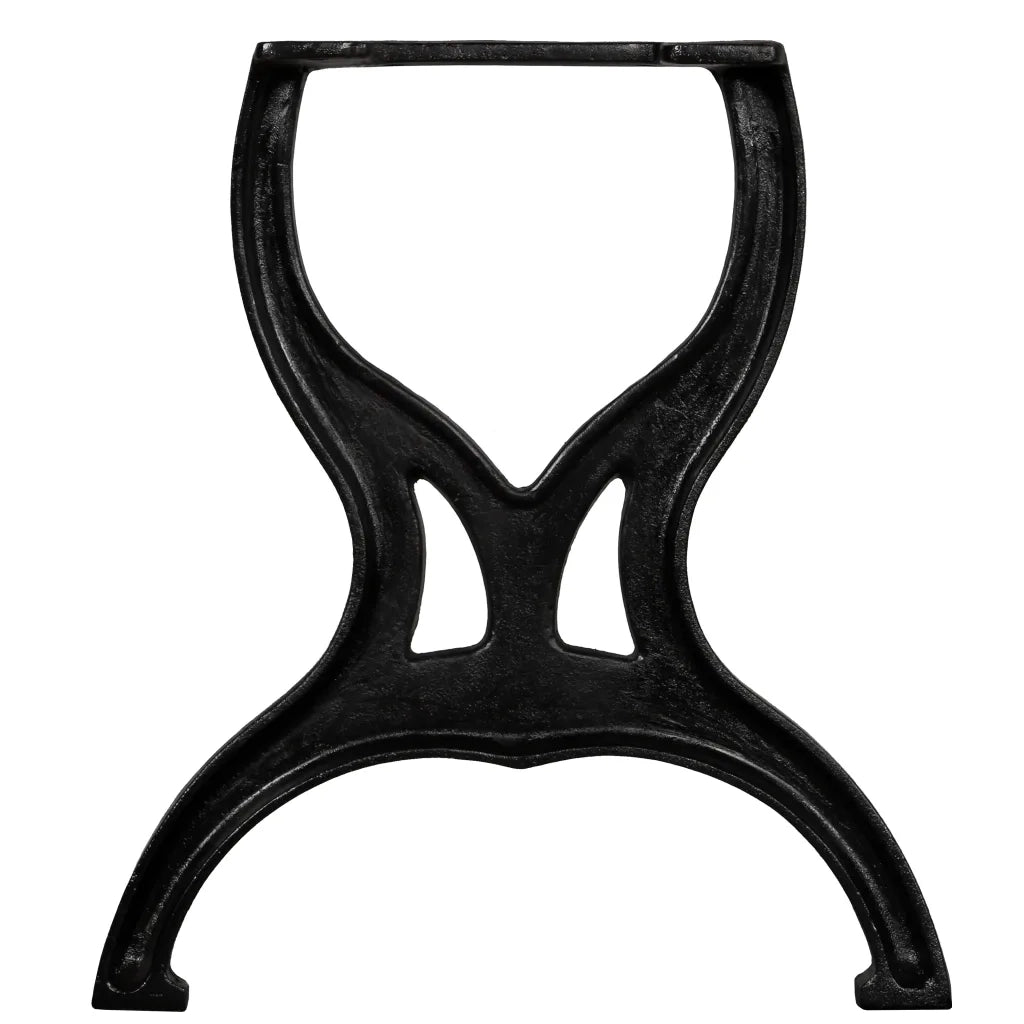 Gambe per Panca 2 pz-Set di 2 Supporti per Panca a Forma di X in Ghisa