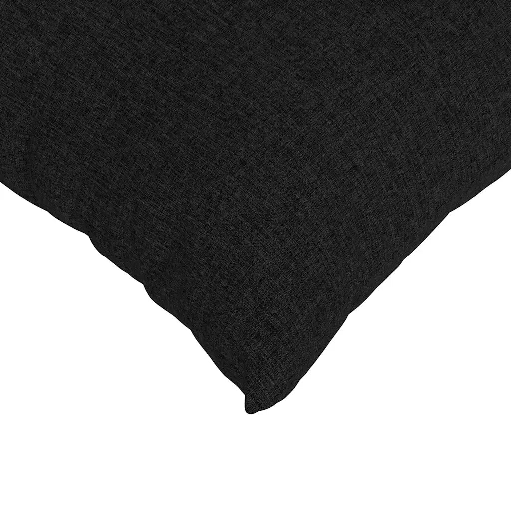 Cuscini da Divano 2 pcs Nero 80 x 40 cm Tessuto 42013698