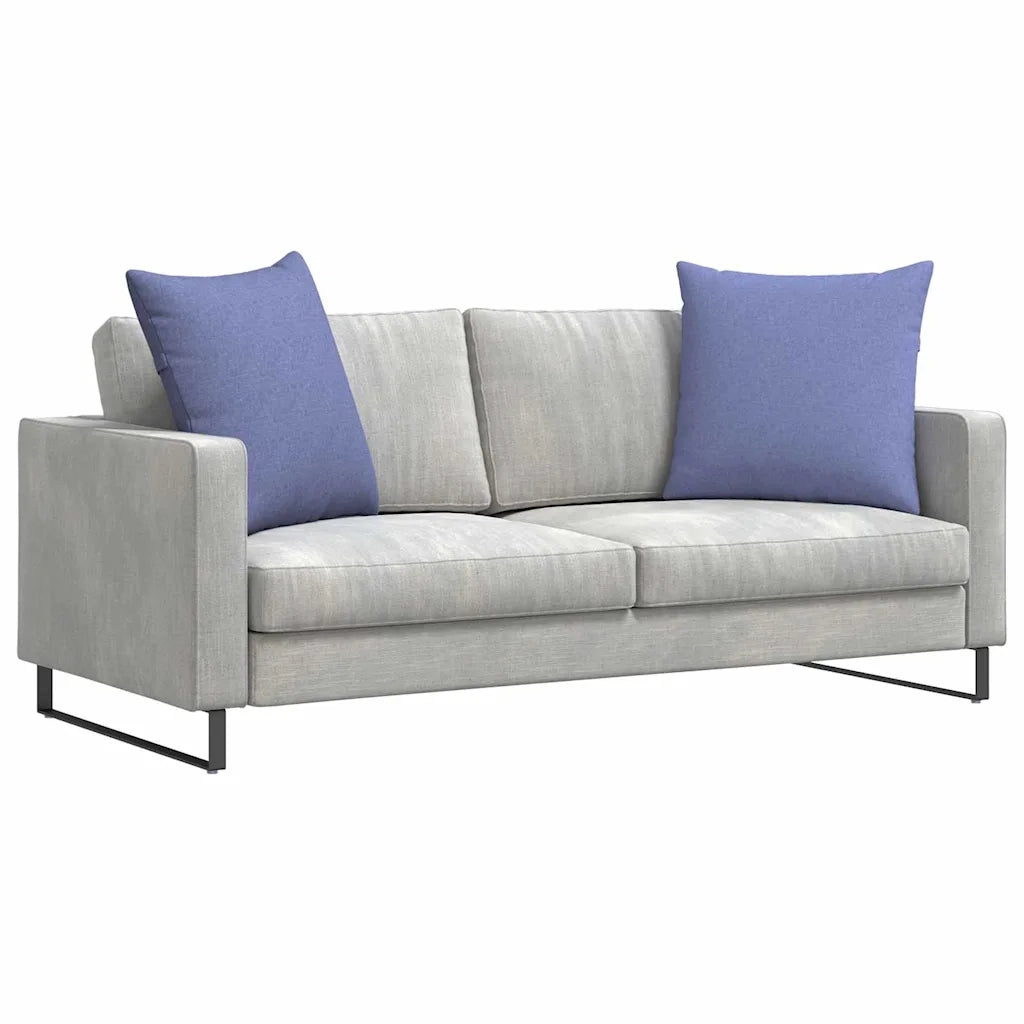 Cuscini da Divano 2 pcs Blu jeans 60 x 60 cm Tessuto 42014011
