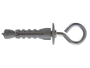 TASSELLO IN NYLON SBN 9/3 PER CARTONGESSO- - ø mm.9x43 - 100 pezzi FISCHER