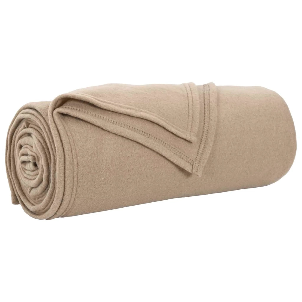 Coperta Cammello 200 x 150 cm Panno 42017010