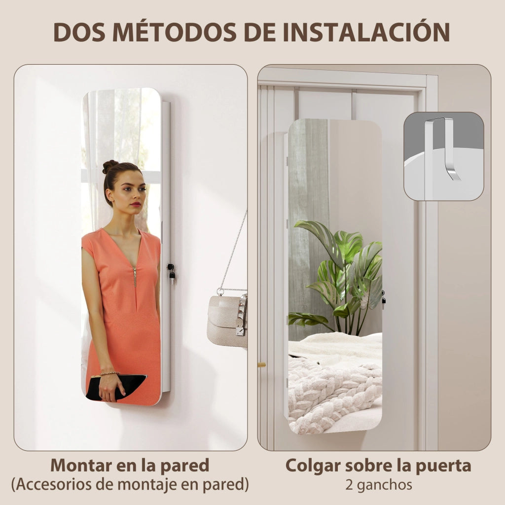 Armadio con Specchio e Cassetti ¨C Minimal ¨C Bianco