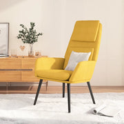 Poltrona Relax Giallo Senape in Tessuto 341319