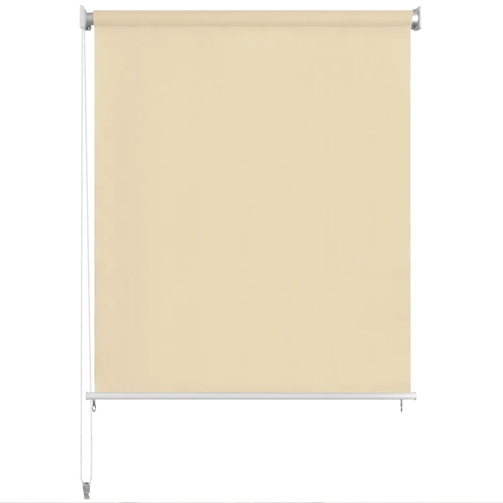 Tenda a Rullo per Esterni-Tenda da sole avvolgibile 160x230 cm Crema