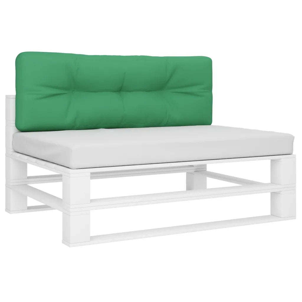 Cuscino per Pallet Verde 120x40x12 cm in Tessuto 314477
