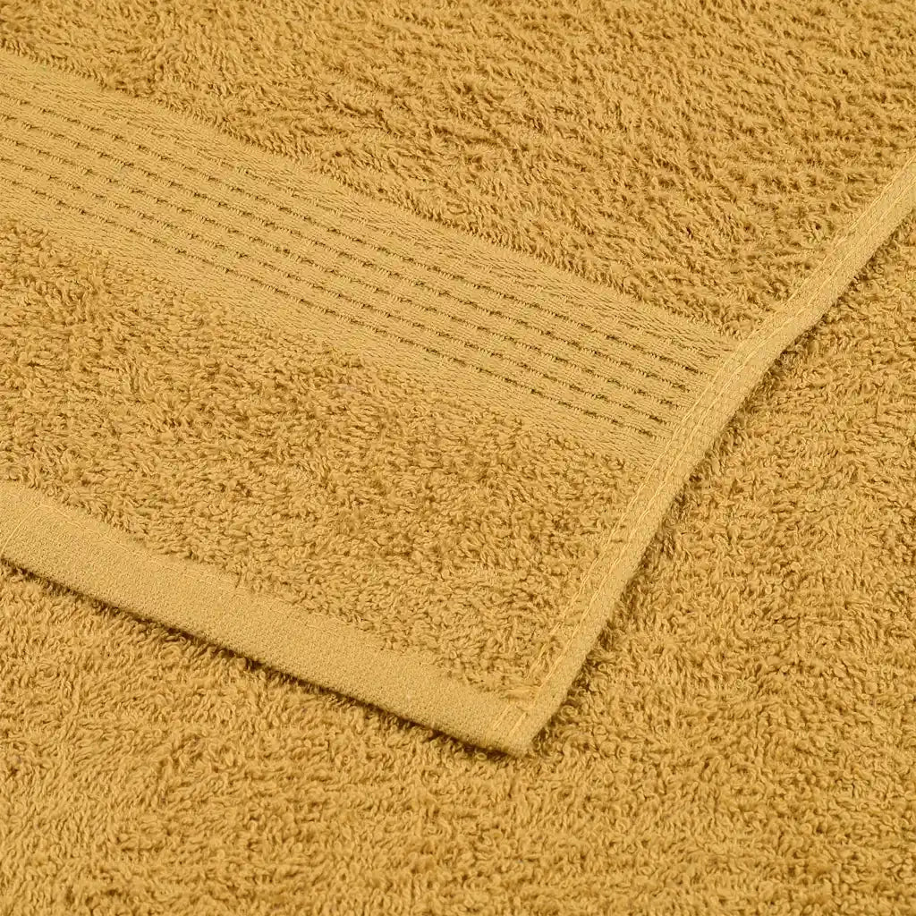 Asciugamani per sauna FROGN 10 pezzi Oro 80x200 cm 360 g/m² 136817