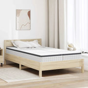 Materasso 2 pcs Bianco e Grigio 60 x 200 cm Molla Bonell 4106441