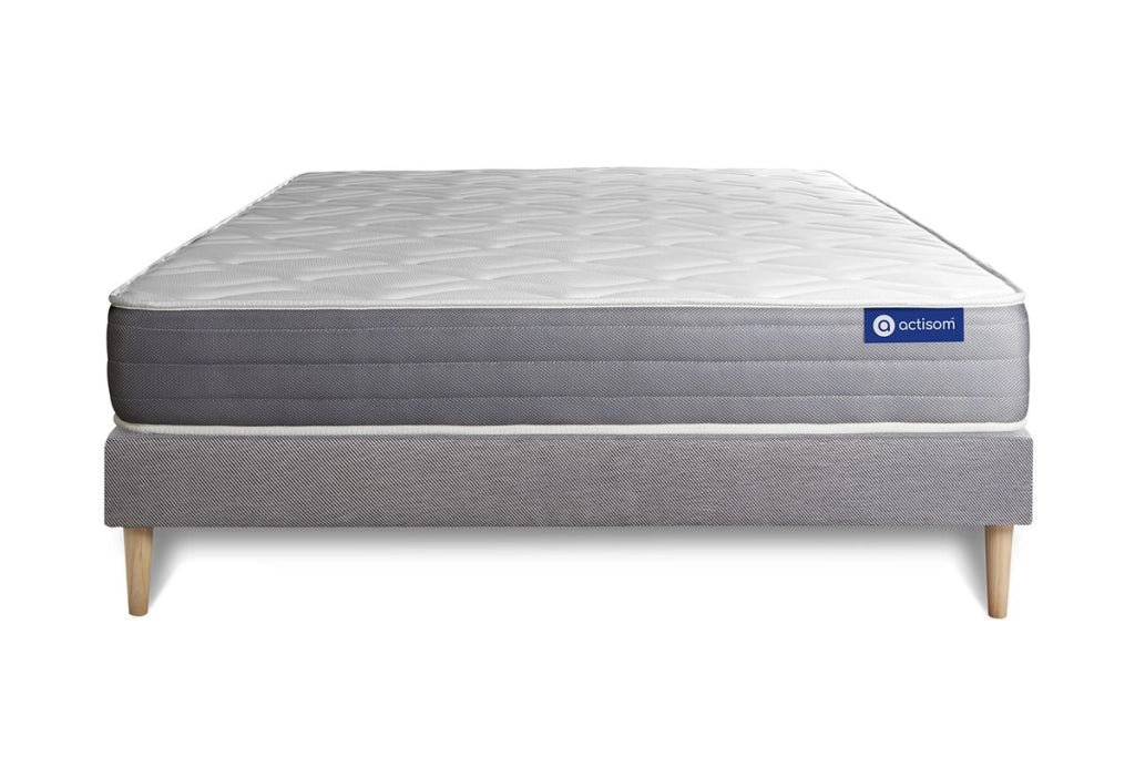 Kit rete e materasso Actilatex dream 130x220cm - Spessore : 22cm - Lattice e memory foam - Moderatamente rigido