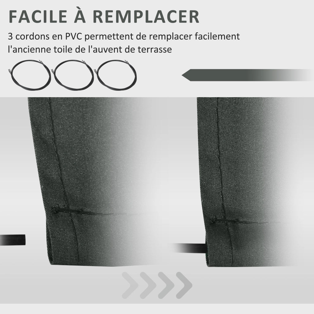 Tenda da sole ¨C zephmum ¨C Polyester 280 g/m2 grigio