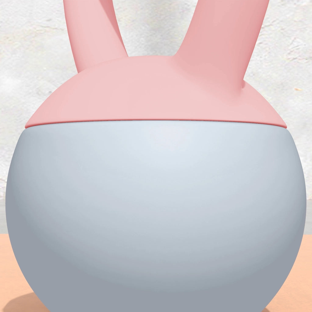 Kettlebell 4 kg ¨C Minimal ¨C Rosa e Grigio 19x15x25 cm