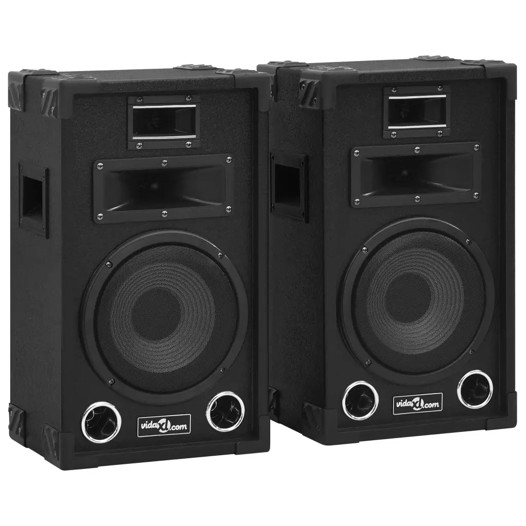 Altoparlanti da Palco Hifi Professionali Passivi 2 pz 800W Neri CFW7589453